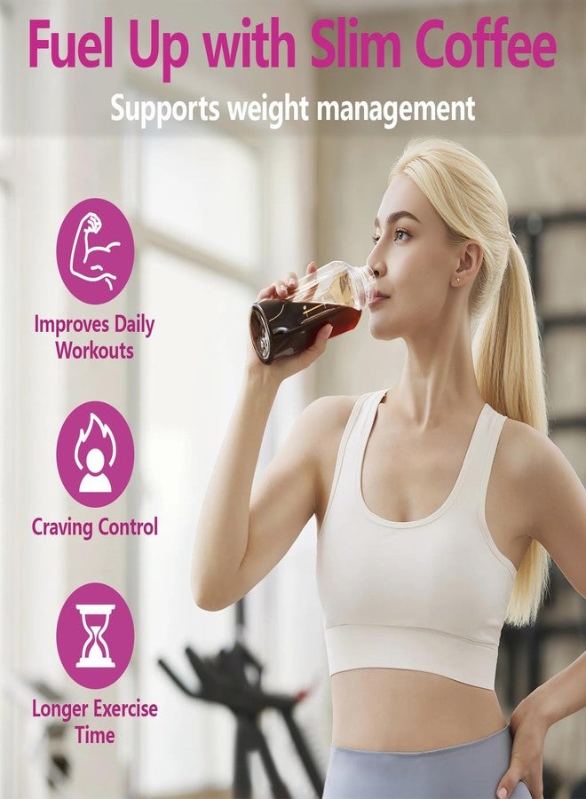 USTAR Skinny Coffee Green Coffee Bean Extract Powder | USTAR Slim Coffee with 12 Natural Health Blends Gluten-Free Instant Coffee for Energy & Metabolism, 120g (12 Sticks) - Image 3